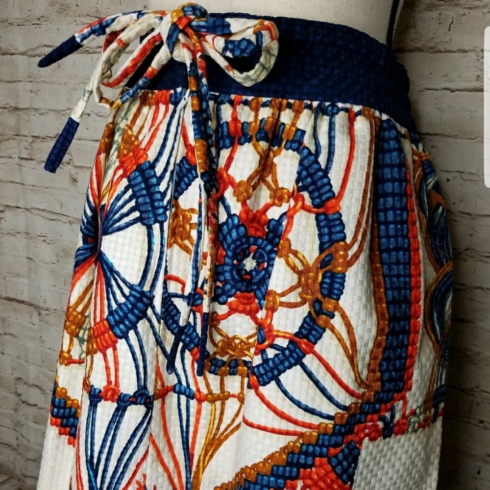 SOLD💞Vintage Hermes Paris Printed Full Maxi - Picture 2 of 8